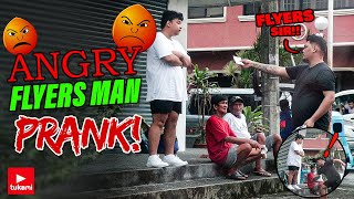 Angry Flyers Man Prank Tukomi [upl. by Ahsita860]