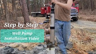 Deep Submersible Well Pump Installation Educational Guide [upl. by Anilok]