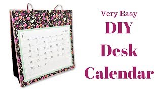 DIY Desk Calendar  Craft Fair Ideas [upl. by Tessler]