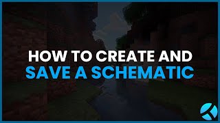 How To Create a Schematic on a Minecraft Server [upl. by Enila763]