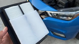 21’ Nissan Versa Air Filter Replacement [upl. by Stinky424]