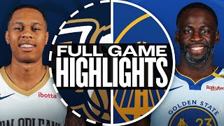 PELICANS at WARRIORS  FULL GAME HIGHLIGHTS  October 30 2024 [upl. by Adnauq]