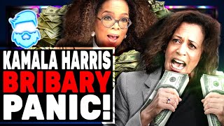 Kamala Harris Bribery Scandal GOES NUCLEAR Oprah amp Cardi B Issue PANIC Statements [upl. by Lekcim]