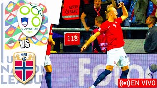 Eslovenia vs Noruega en vivo Liga De Las Naciones De La UEFA [upl. by Dett]