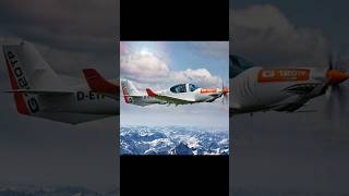 Grob G 120TP two seat turboprop training and aerobatic lowwing aircraft composite airframe Germany [upl. by Leitao]