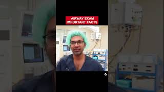 Airway Exam Important Facts  shorts anaesthetics cico [upl. by Acul2]