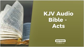 KJV Audio Bible  Acts [upl. by Lala]