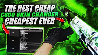 THE BEST CHEAP PREMIUM CSGO SKINCHANGER ON THE MARKET [upl. by Anjali777]