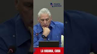 DíazCanel pide abrir quotespacios para la críticaquot en Cuba [upl. by Shull]