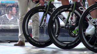 Behind the scenes at the World Championships team time trial [upl. by Ikin]