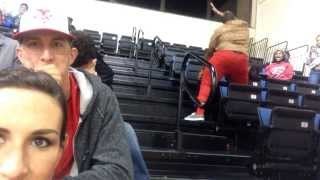 College Basketball Fan Steals the Show [upl. by Aisayn]