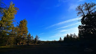 Three Sisters from Cougar Rock North of Sisters Oregon [upl. by Einrae]