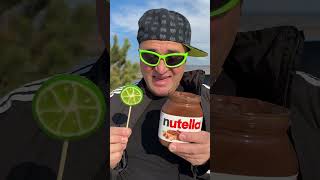 Gegagedigedagedago and Nutella chocolate 🍫😂🤪shorts viral gukafamilyshow [upl. by Koffman]