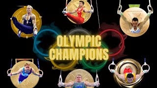 OLYMPIC CHAMPIONS Mens Still Rings Gold Medalists Gymnastics Rings [upl. by Einomrah]