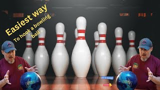 Easiest way to curve a bowling ball consistently bowling bowlinghookcomment [upl. by Manno]