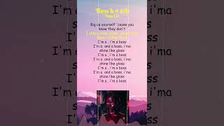 Doja Cat  Boss B＊tch Lyrics shorts [upl. by Neelsaj]