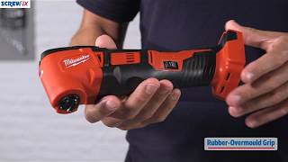 Milwaukee M18BMT0 18V Liion Cordless MultiTool  Bare  Screwfix [upl. by Kissee824]