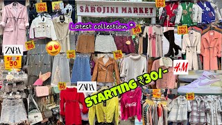 Sarojini Nagar Market Delhi  Latest Collection 2024 With Shop Number sarojininagarmarketdelhi [upl. by Jairia]