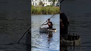 Making a Coracle for Ballina Heritage day 2024 ireland coracle ballina coracle ireland mayo [upl. by Eseenaj]