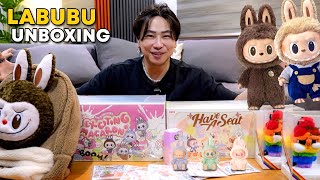 LABUBU UNBOXING  GIVEAWAY Exciting Macaron and Have a Seat [upl. by Iralam681]