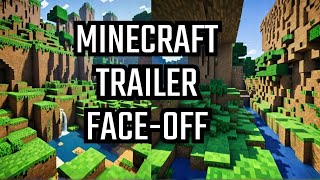 Minecraft Trailer Fan made Vs Studio Made [upl. by Emmery]