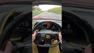 FERRARI 812 NOVITEC 351kmh on AUTOBAHN autotopnl nospeedlimit [upl. by Einahpetse]