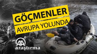 Göçmenler Avrupa yolunda Türkiye kapıları neden açtı [upl. by Seiber704]