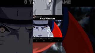 8 Tail jinjuriki vs Kisame in Naruto shippuden  beast fight  naruto kisame ytshorts [upl. by Aiasi]