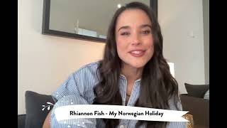 EXCLUSIVE INTERVIEW Rhiannon Fish Breaks Down the Story on Hallmark quotThe Norwegian Holidayquot [upl. by Luaped148]