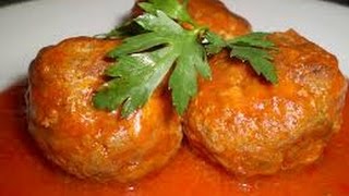 RECETA ALBONDIGAS EN SALSA  Silvana Cocina ❤ [upl. by Greenman]