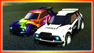 10 Clean BLACK FENNEC DESIGNS  Rocket League 🔥 [upl. by Tisha]