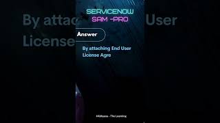 Master ServiceNow SAM Pro in Seconds Software Asset Management [upl. by Nanine]