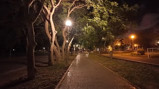 4K 夜行東海大學完整校區  Night Walking [upl. by Anelhtac]