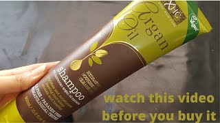 XHC Argan oil Shampoo honest review watch this before you buy it [upl. by Ahsienal]