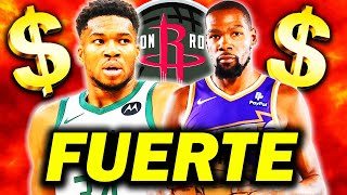 ROCKETS A POR ANTETOKOUNMPO Y DURANT HISTÓRICO HARDEN Y RANDLE [upl. by Ted864]