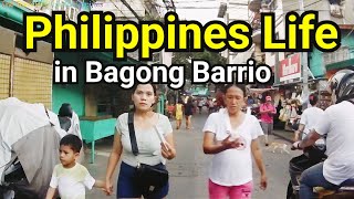 Lifestyle in Bagong Barrio Caloocan City Philippines 🇵🇭 my walking tour adventures [upl. by Dorine]