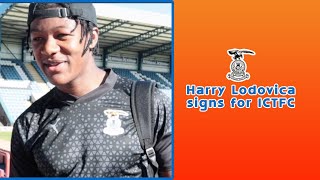 Interview  Harry Lodovica signs for ICTFC [upl. by Carleton261]