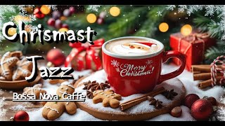 Christmas Jazz Music 2024 with Warm Crackling Fireplace🔥 Cozy Winter Coffee Shop Ambience 756 [upl. by Alaecim]