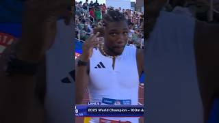 Noah Lyles Pulls Out YuGiOh Card Before Race yugioh [upl. by Neumann]