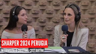 SHARPER 2024 PERUGIA  INTERVISTA A CRISTINA COSTANTINI GIURISPRUDENZA UNIPG [upl. by Albion]