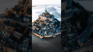 The Mystical Beauty of MontSaintMichel shorts [upl. by Ehsiom]