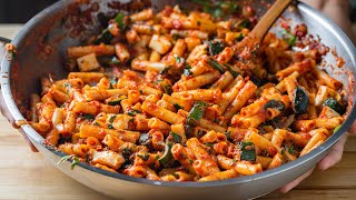 The Spicy Zucchini Pasta I Cant Stop Eating [upl. by Aziar535]