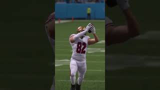 🏈Madden 25 Dobbs throws TD to TE to increase 49er lead to 177 3rd qtr [upl. by Ahsinel]