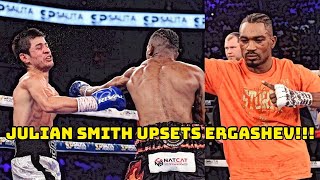 JULIAN SMITH UPSETS ERGASHEV amp SHOWS THE WORLD NOTHING IS IMPOSSIBLE EVEN FOR A DEAF BOXER [upl. by Nirra]