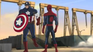 Marvels Ultimate SpiderMan Web Warriors  quotThe Avenging SpiderMan Part Onequot Preview [upl. by Edaw288]