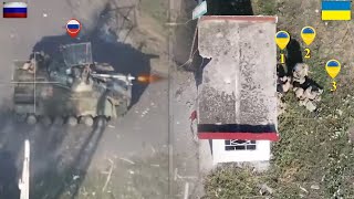 HIMARS destroys a huge Russian convoy with precise hits The Best Moments [upl. by Geordie]