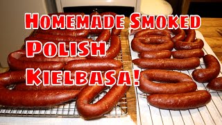 Homemade Smoked Kielbasa [upl. by Vookles]