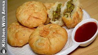 Matar Kachori Recipe  Ramadan Special Recipe  Kitchen With Amna [upl. by Peppi]