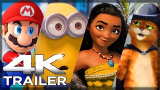 THE TOP BEST UPCOMING ANIMATED MOVIES 2022  2025  NEW TRAILERS [upl. by Lenny]