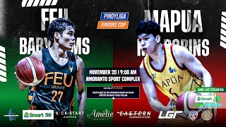 PINOYLIGA JUNIORS CUP  FEU BABY TAMS VS MAPUA RED ROBINS [upl. by Analle]